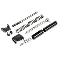 ZEV PRO UPPER PARTS KIT 9MMZevPro Upper Parts Kit  9mm Not Gen5 compatible  Channel liner  Striker sleeve  Spring Cups  Extractor Rod, Bearing ,and Spring Assembly  ZEV Backplate  ZEV Steel Firing Pin Safety and Spring  ZEV PRO Striker Spring ZEV Steel Firing Pin Safety and Spring  ZEV PRO Striker Spring | 811338031310